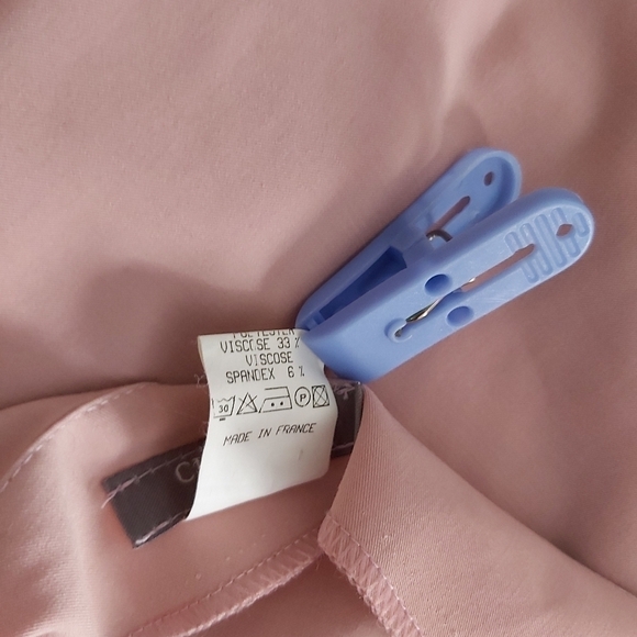 CHIQUITA Paris blush pink hight waisted skirt - Picture 6 of 8